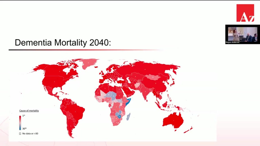 認知症による死亡率（2040年）