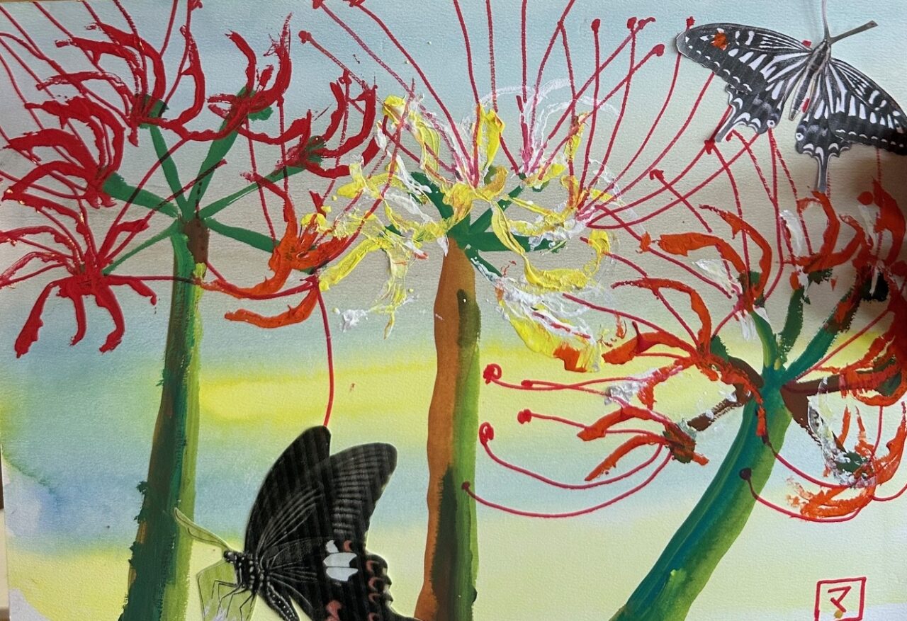 20250929佐藤雅彦さん（彼岸花）